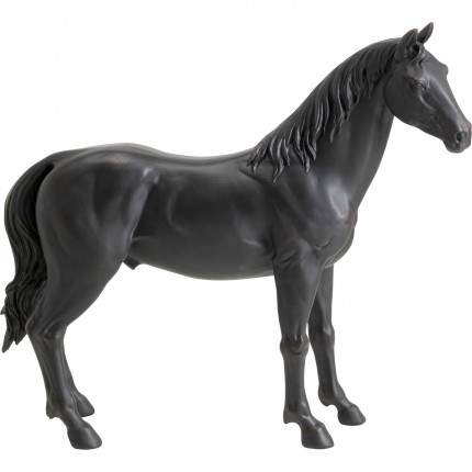 Deco horse 82cm black Kare Design