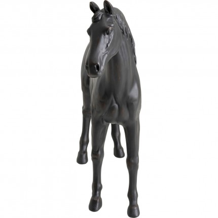 Deco horse 82cm black Kare Design