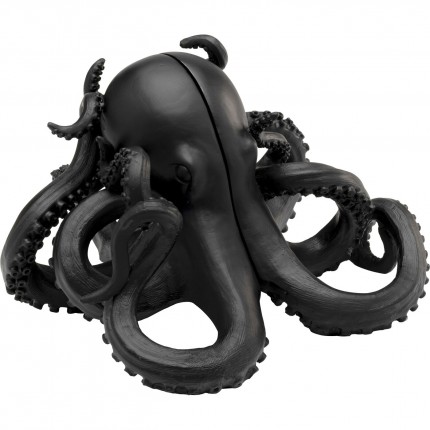 Bookend black octopus (2/Set) Kare Design