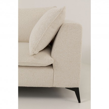 Corner Sofa Jimmy cream left Kare Design