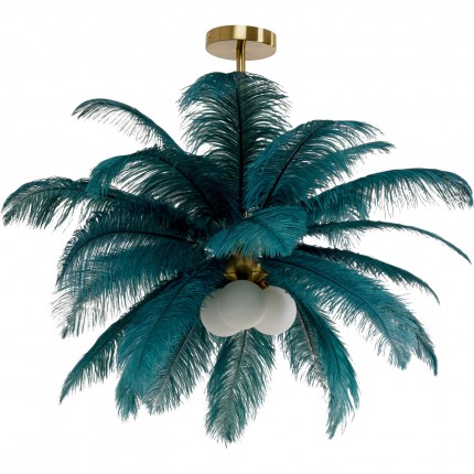 Pendant Lamp feathers green Kare Design