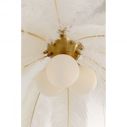 Pendant Lamp feathers white Kare Design