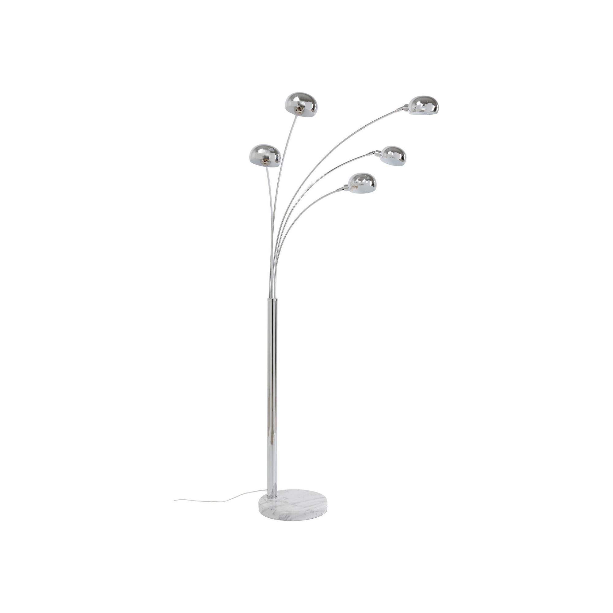 Lampadaire Lounge Five Fingers 201cm chromé Kare Design