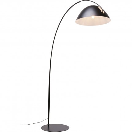 Lampadaire Flip 220cm noir Kare Design