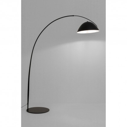 Lampadaire Flip 220cm noir Kare Design