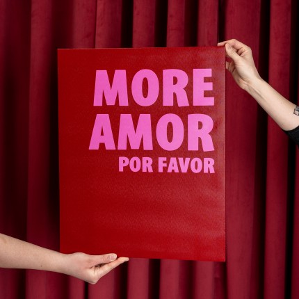 Tableau More Amor 40x50cm Kare Design