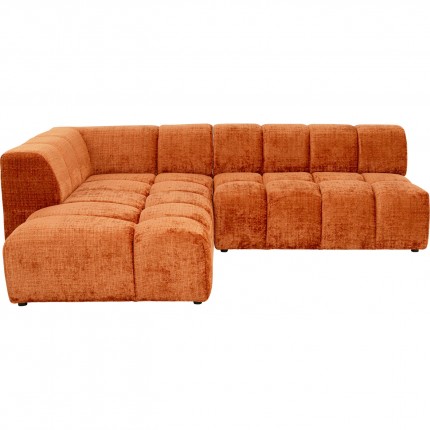 Corner Sofa Belami orange left Kare Design