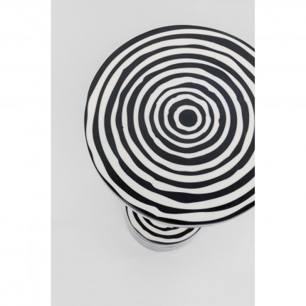 Table d'appoint Domero Swirl 25cm Kare Design