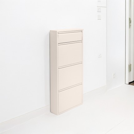 Shoe Container Caruso cream 3+1 drawers Kare Design