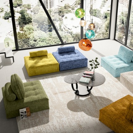 Assise Portofino jaune Kare Design