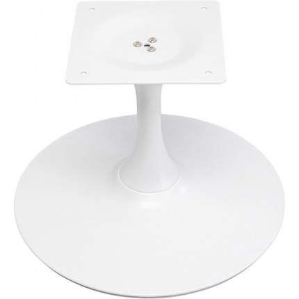 Table basse Schickeria effet marbre blanc 80cm Kare Design