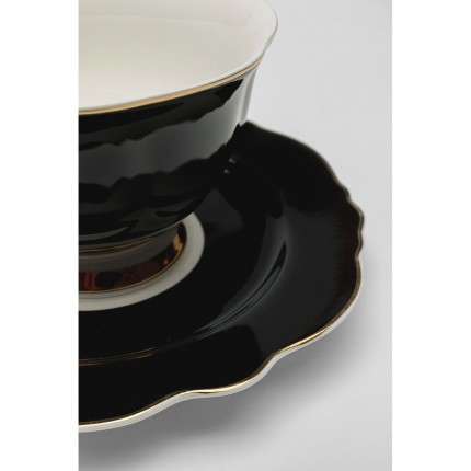 Coffee Cup Harlequin black (6/set) Kare Design