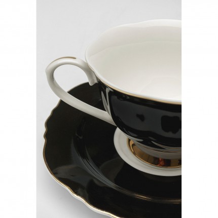 Coffee Cup Harlequin black (6/set) Kare Design