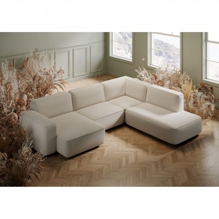 Sofa corner seat Casanova grey Kare Design