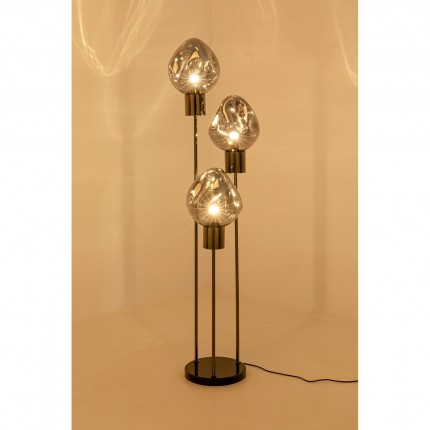 Lampadaire Supernova argenté Kare Design