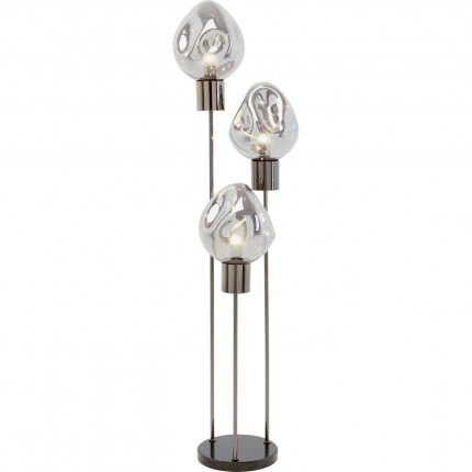 Lampadaire Supernova argenté Kare Design