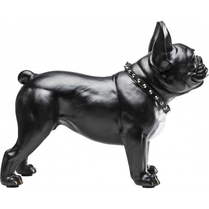 Déco bouledogue gangster noir Kare Design