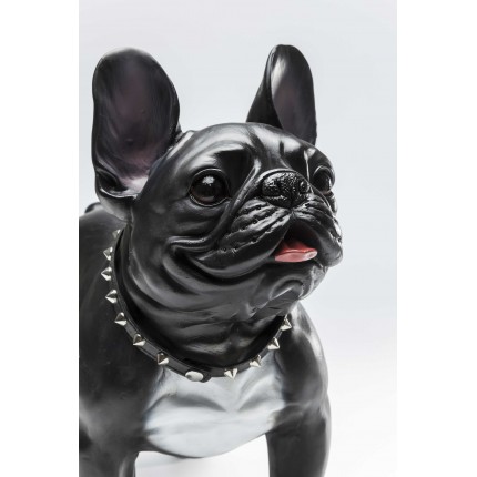 Déco bouledogue gangster noir Kare Design