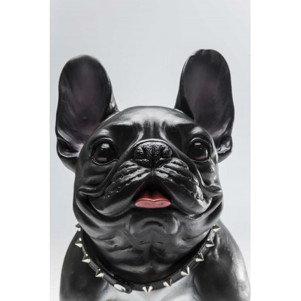 Déco bouledogue gangster noir Kare Design