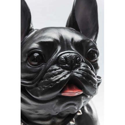 Déco bouledogue gangster noir Kare Design