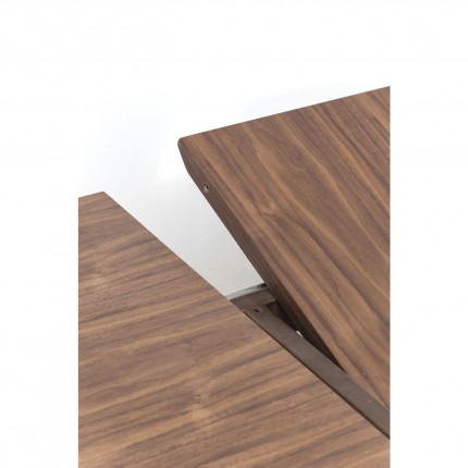 Table à rallonge Benvenuto noyer Kare Design
