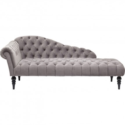 Recamiere Desire velvet grey Kare Design