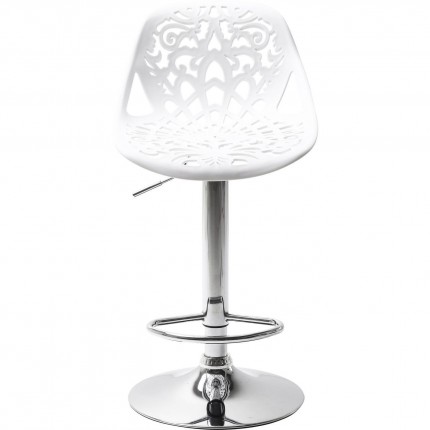 Bar Stool Ornament White Kare Design