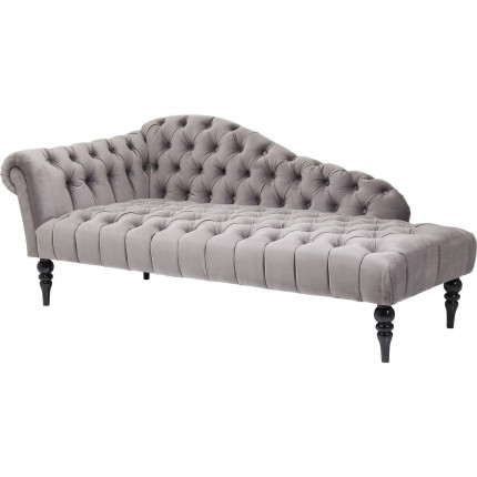 Recamiere Desire velvet grey Kare Design