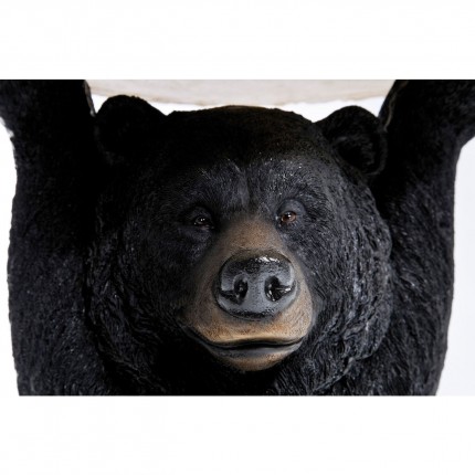 Side Table Animal black bear Kare Design