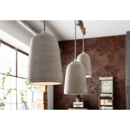 Suspension Dining Concrete 3 grise Kare Design