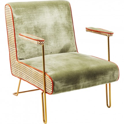 Armchair Aunt Betty green Kare Design