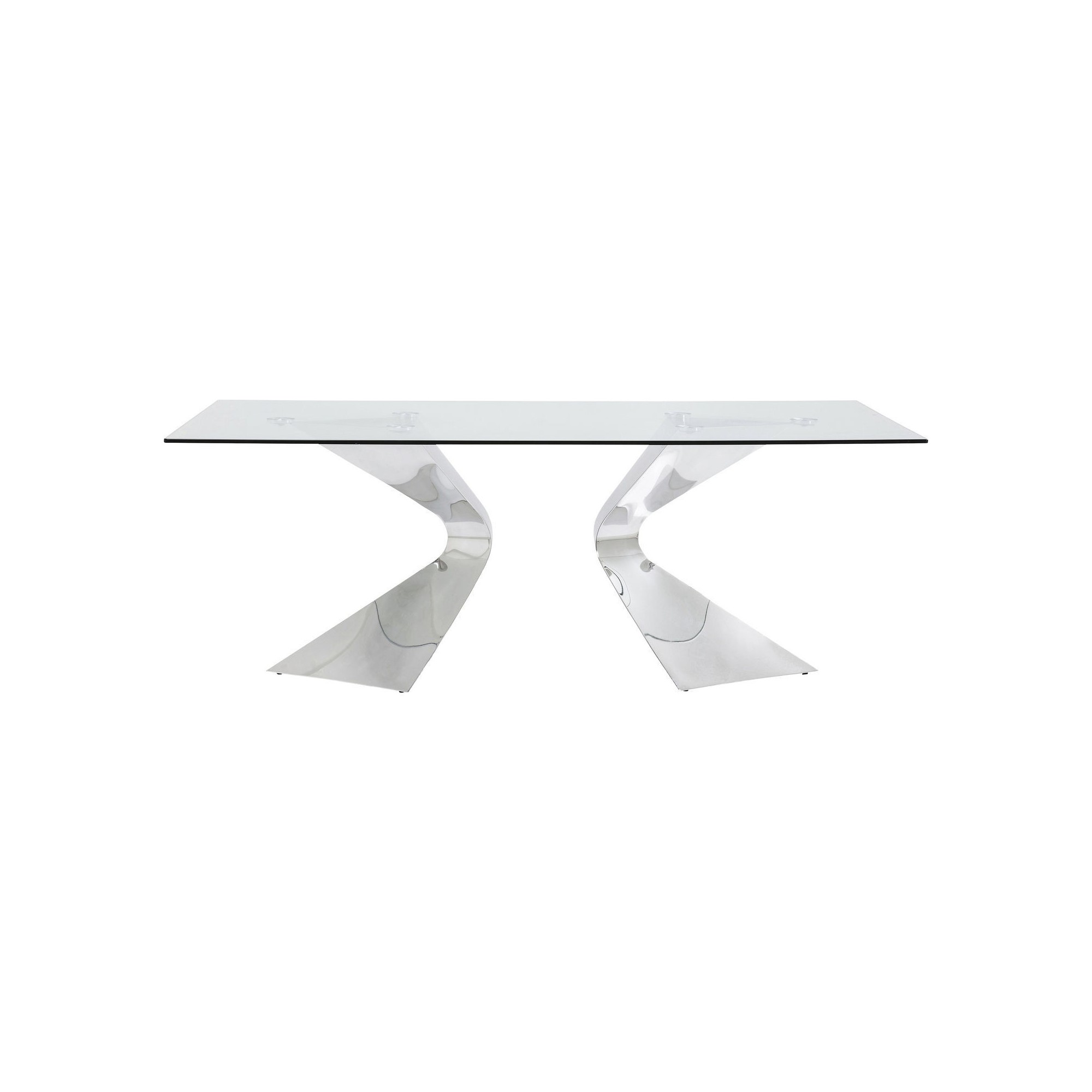 Table Gloria chrome 200x100 cm Kare Design