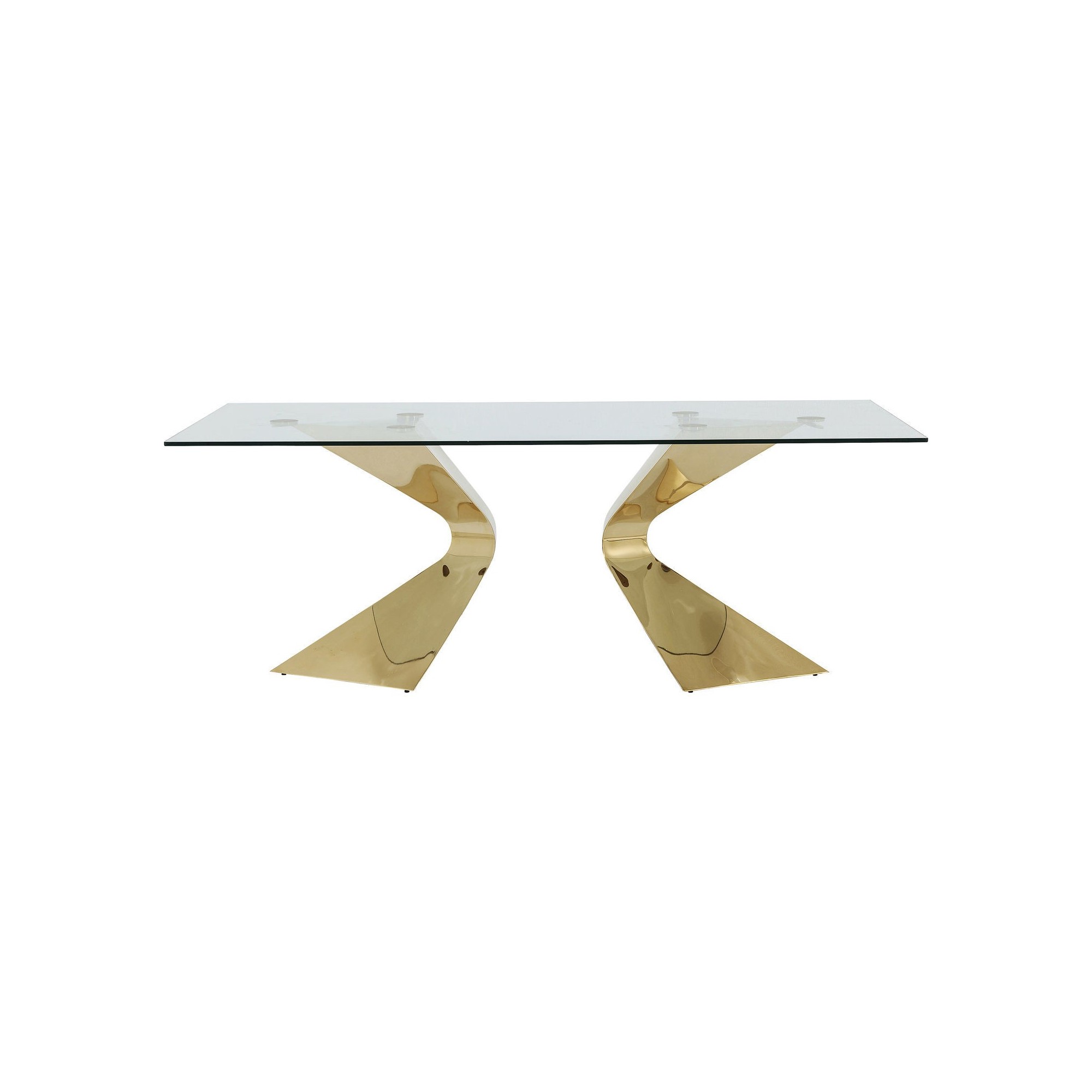 Table Gloria Gold 200x100cm Kare Design