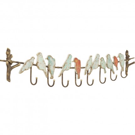 Wall Coat Rack Bird Party Kare Design