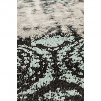 Tapis Kelim Ornament turquoise 240x170cm Kare Design