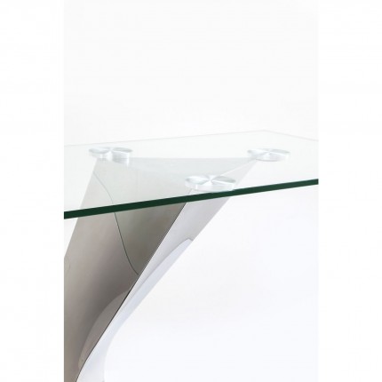 Console Gloria 140x45cm chrome Kare Design