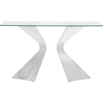 Console Gloria 140x45cm chrome Kare Design