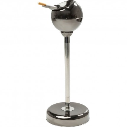 Floor Ashtray Spheric Gunmetal Kare Design