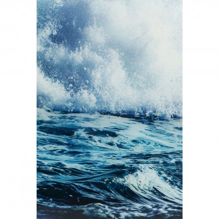 Picture Glass Triptychon Wave 160x240cm (3/Set) Kare Design