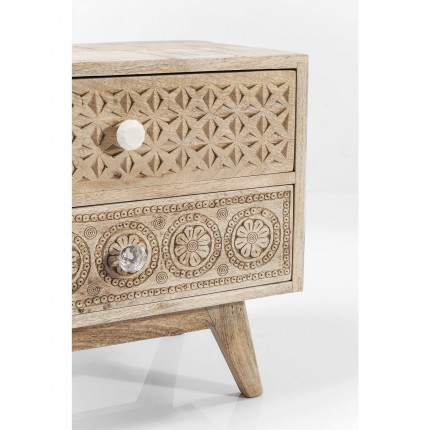 Nightstand Puro 2 Drawers Kare Design