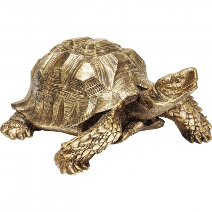 Déco tortue XL dorée Kare Design