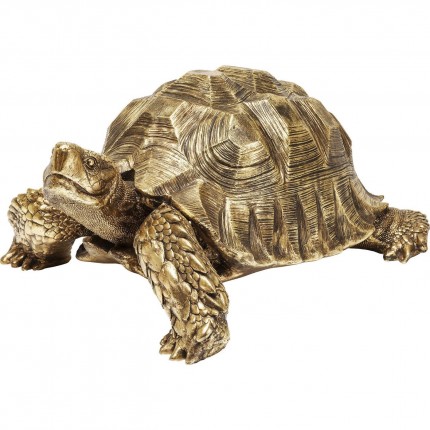 Déco tortue XL dorée Kare Design