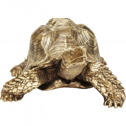 Déco tortue XL dorée Kare Design