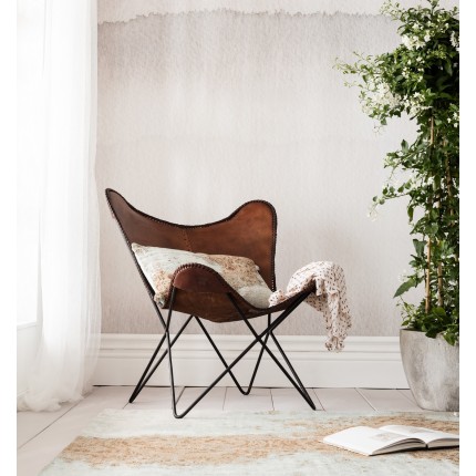 Armchair Butterfly Brown Econo Kare Design