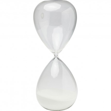 Hourglass Timer 240Min white Kare Design