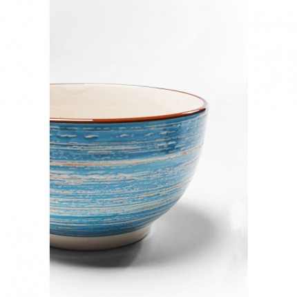 Bowl Swirl Ø14cm blue (4/set) Kare Design