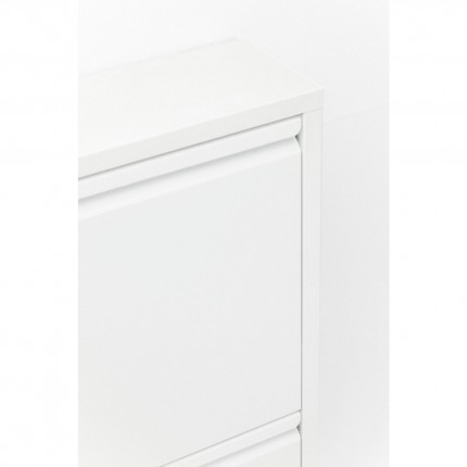 Shoe Container Caruso white 3 drawers Kare Design