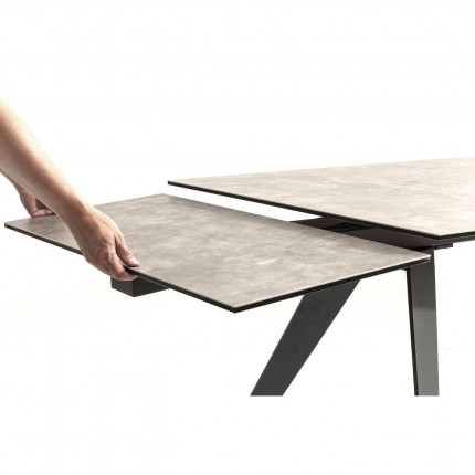 Extension Table Amsterdam Dark 160(40+40)x90cm Kare Design