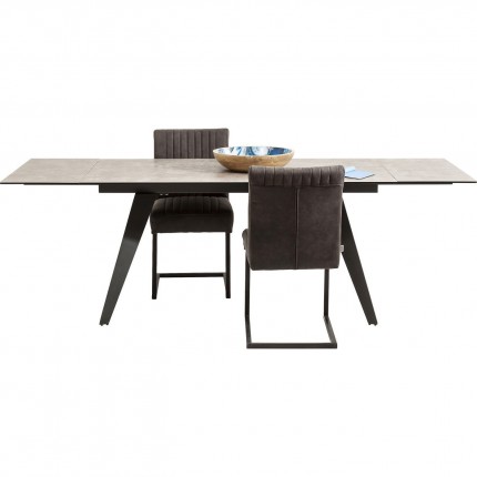 Extension Table Amsterdam Dark 160(40+40)x90cm Kare Design