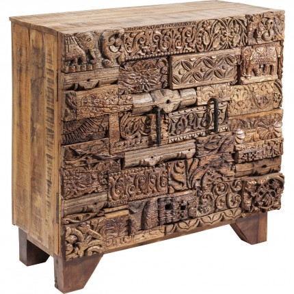 Sideboard Shanti Surprise Puzzle Nature 2 Doors Kare Design